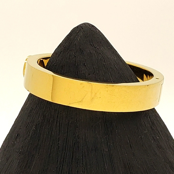 Michael Kors Logo Hinged Bangle Bracelet - Picture 12 of 16